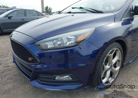 2016 Ford Focus St из США, поврежденный, VIN 1FADP3L93GL228310